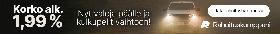 Rahoituskumppani - Fordonsfinansiering från 1,99% ränta - Ansök nu